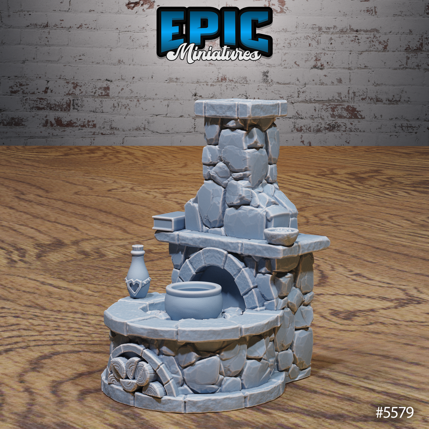 Witch Hut Terrain Scatter Set - Cauldrons and Alchemy (7 Variants Available) - Epic Miniatures
