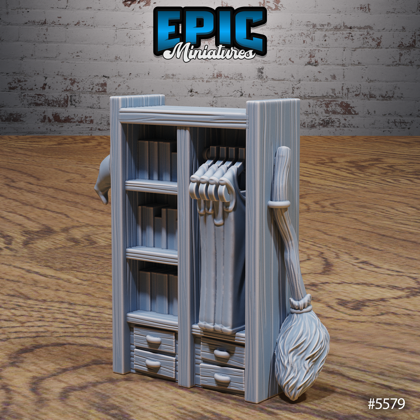 Witch Hut Terrain Scatter Set - Furniture (7 Variants Available) - Epic Miniatures