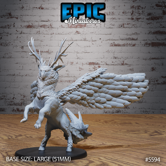 Peryton (3 Variants Available) - Epic Miniatures