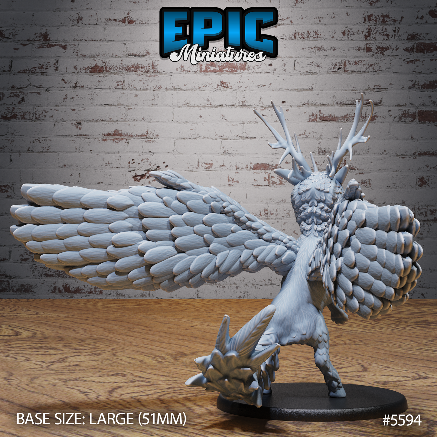 Peryton (3 Variants Available) - Epic Miniatures