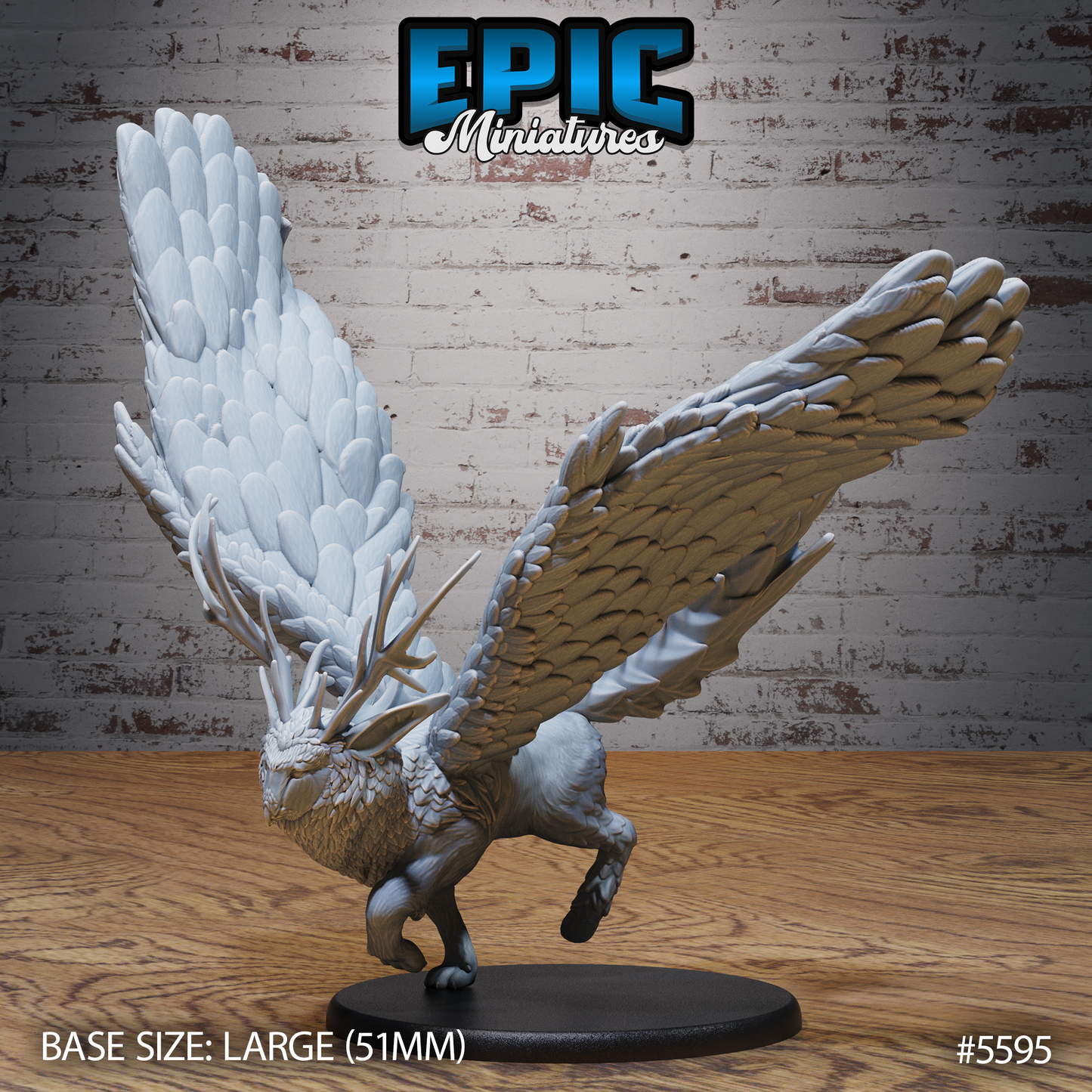 Peryton (3 Variants Available) - Epic Miniatures