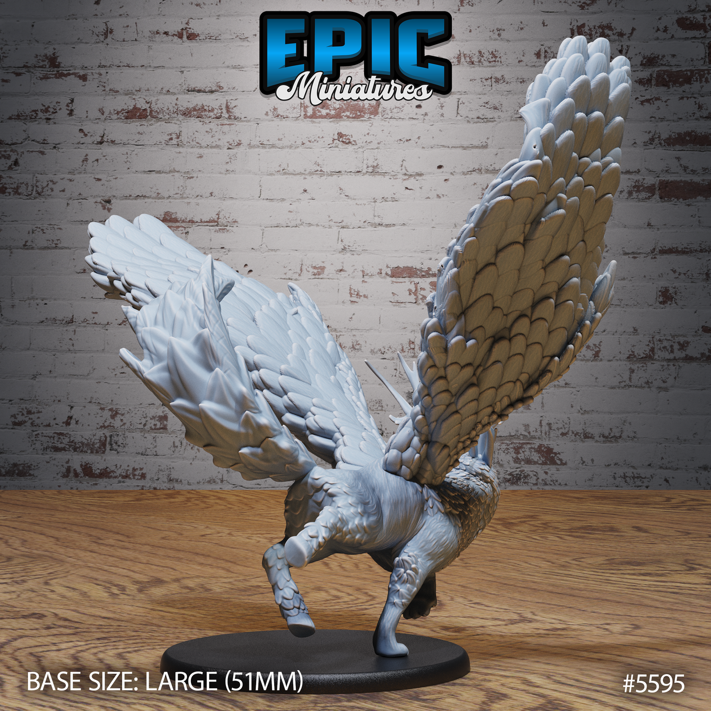 Peryton (3 Variants Available) - Epic Miniatures