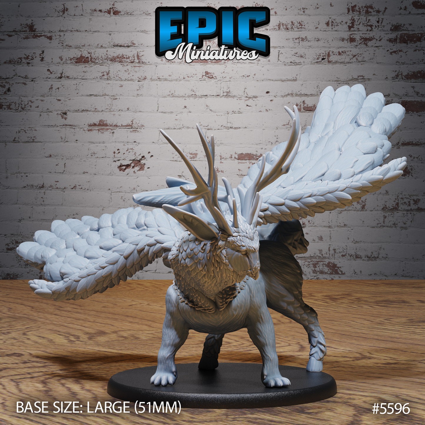 Peryton (3 Variants Available) - Epic Miniatures