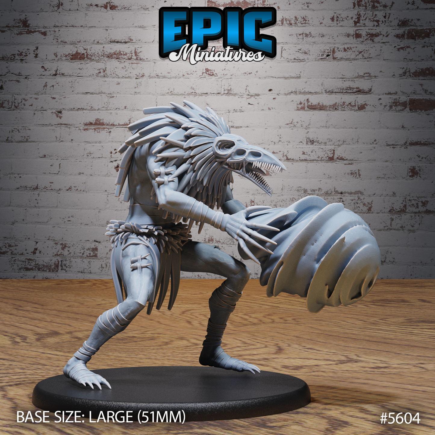 Crow Shaman (3 Variants Available) - Epic Miniatures