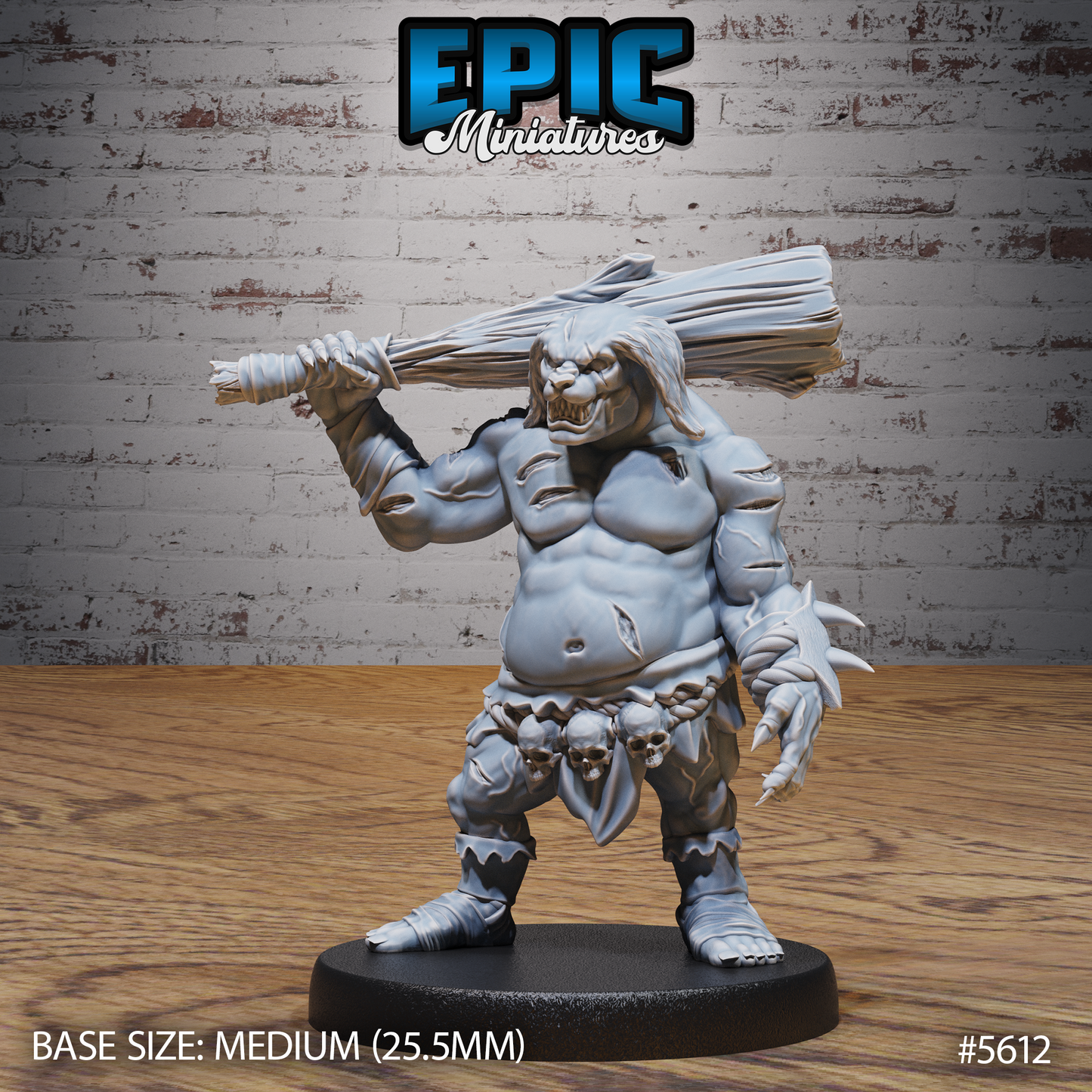 Rabbit Folk Brute (3 Variants Available) - Epic Miniatures