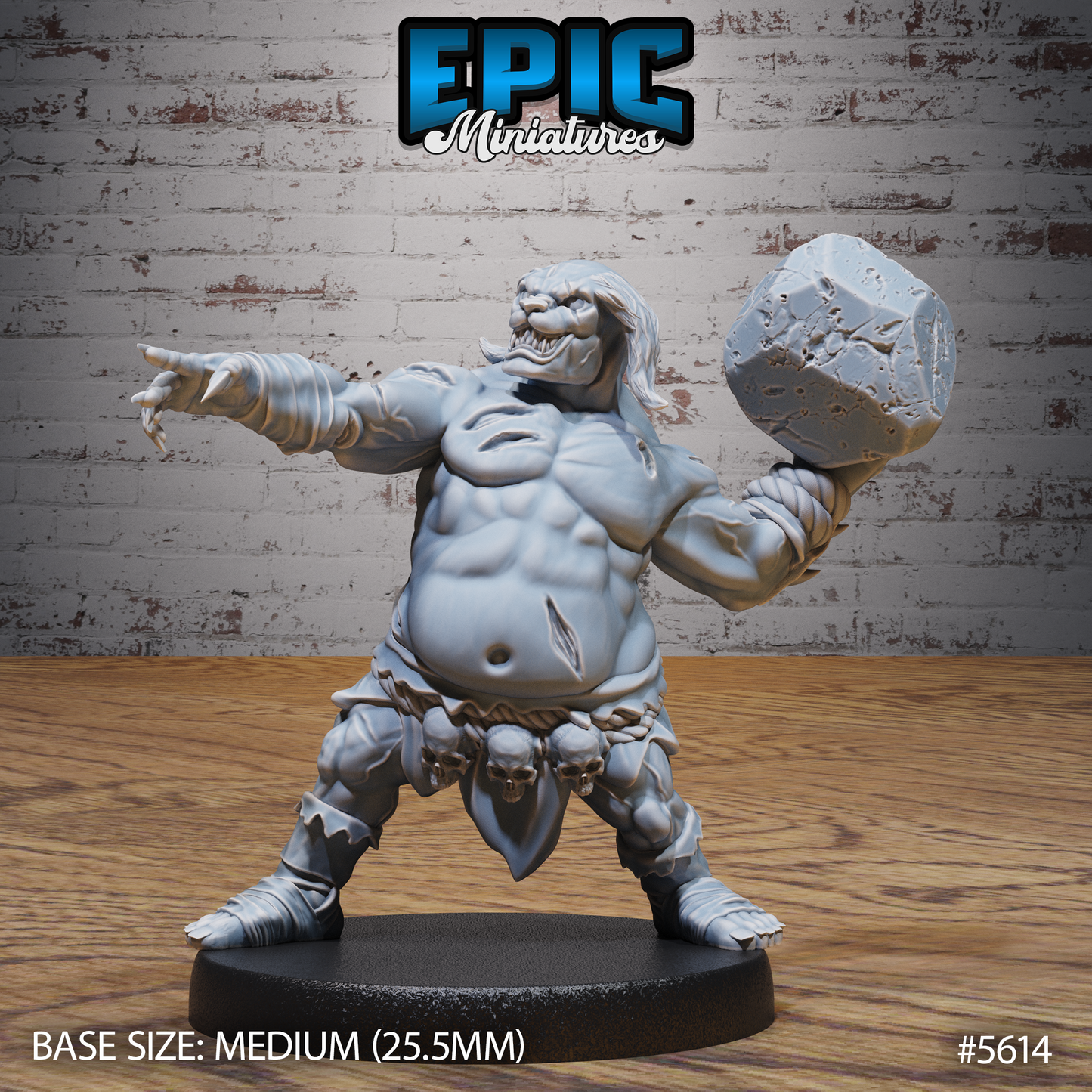 Rabbit Folk Brute (3 Variants Available) - Epic Miniatures