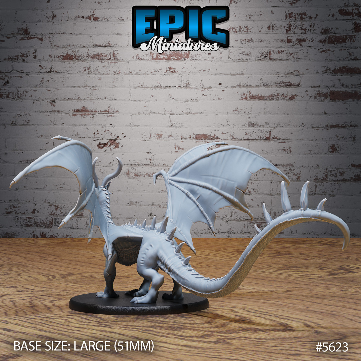 Emerald Dragon (5 Variants Available) - Epic Miniatures