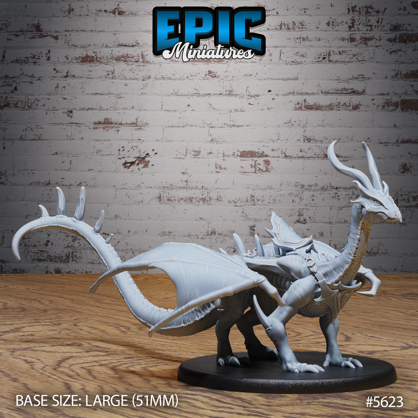 Emerald Dragon (5 Variants Available) - Epic Miniatures