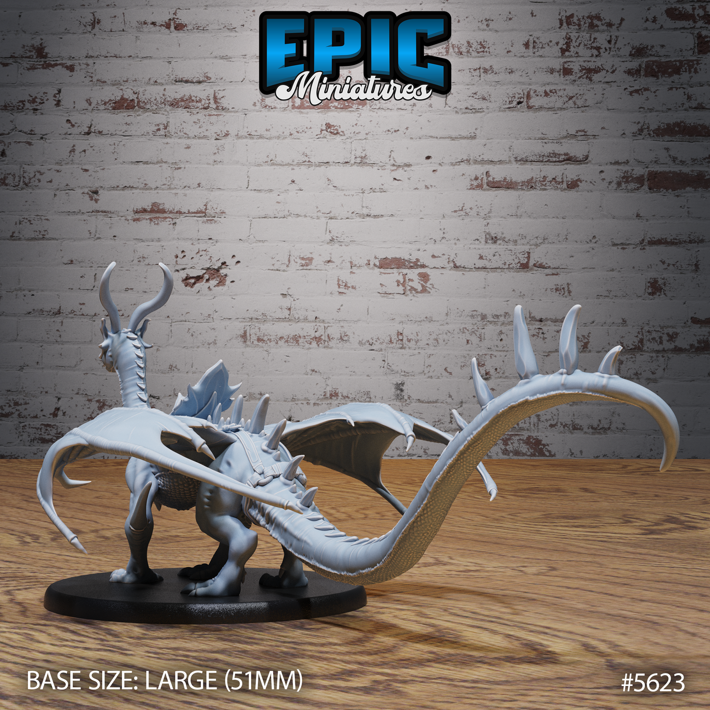 Emerald Dragon (5 Variants Available) - Epic Miniatures