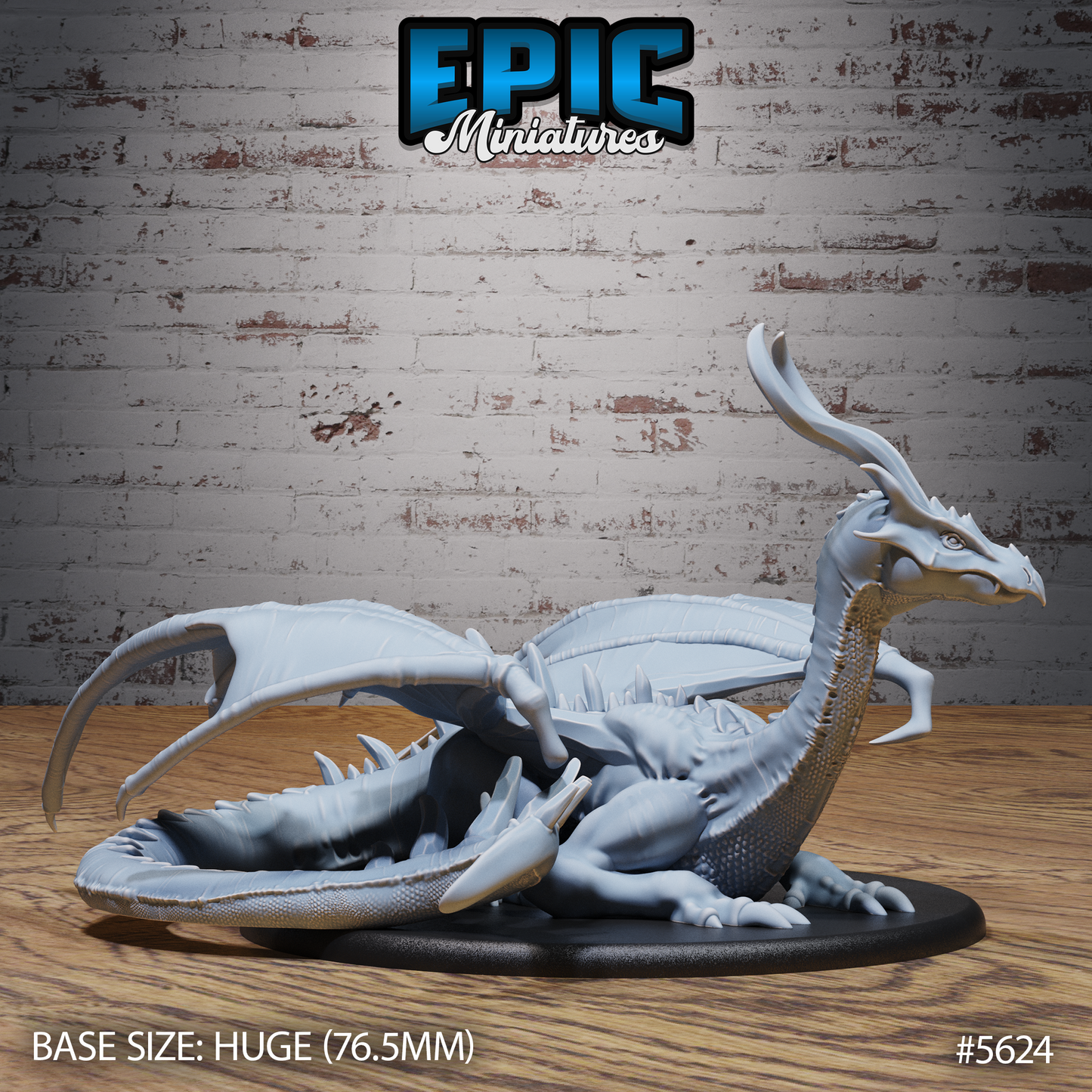 Emerald Dragon (5 Variants Available) - Epic Miniatures