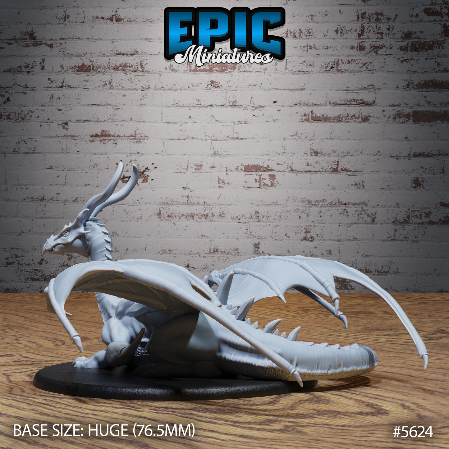 Emerald Dragon (5 Variants Available) - Epic Miniatures