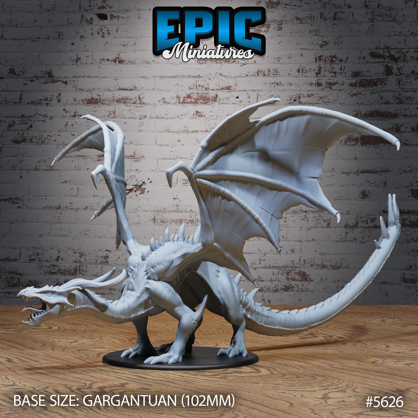 Emerald Dragon (5 Variants Available) - Epic Miniatures