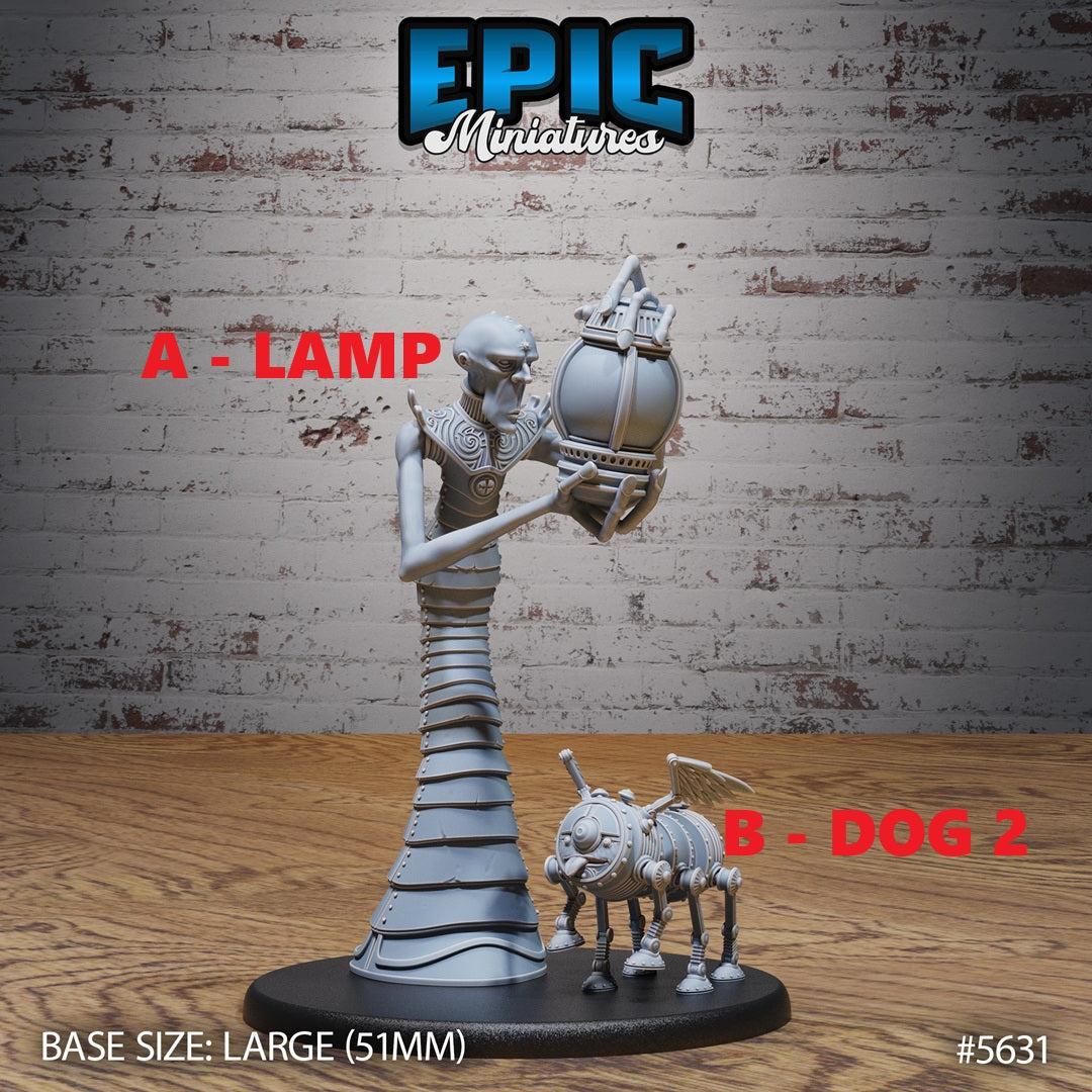 Secundus and Robot Dogs (6 Variants Available) - Epic Miniatures