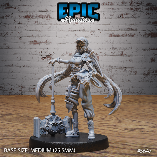 Tinkerer Bethy (3 Variants Available) - Epic Miniatures