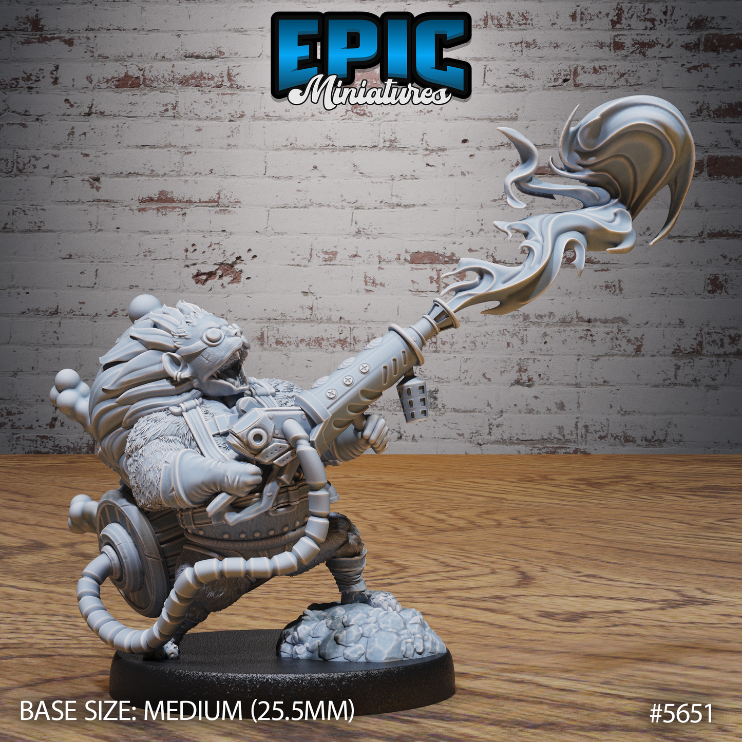 Hedgehog Arsonists (3 Variants Available) - Epic Miniatures