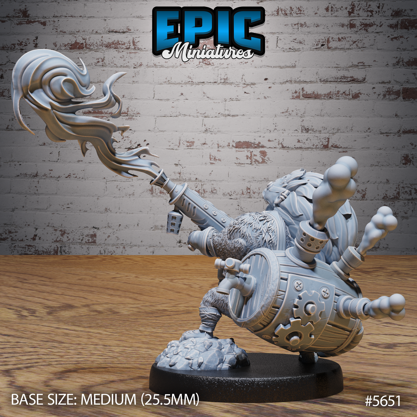 Hedgehog Arsonists (3 Variants Available) - Epic Miniatures