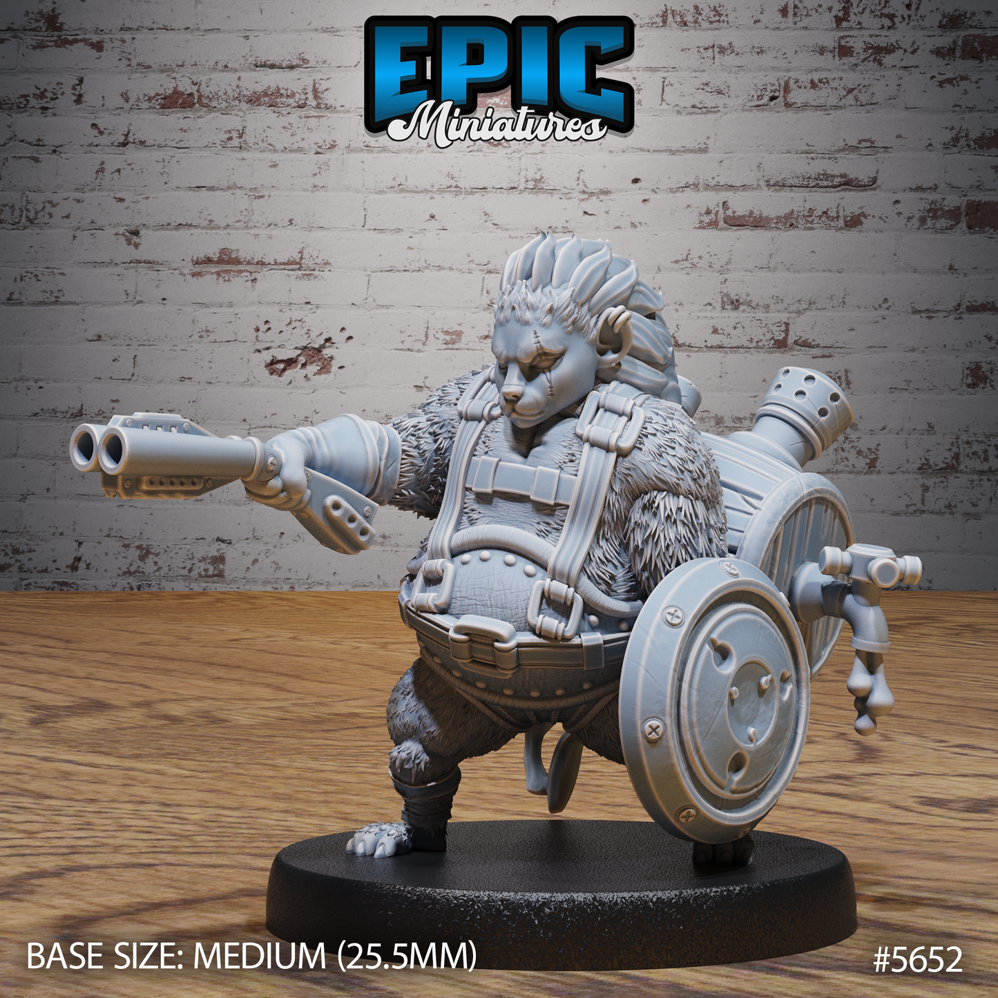 Hedgehog Arsonists (3 Variants Available) - Epic Miniatures