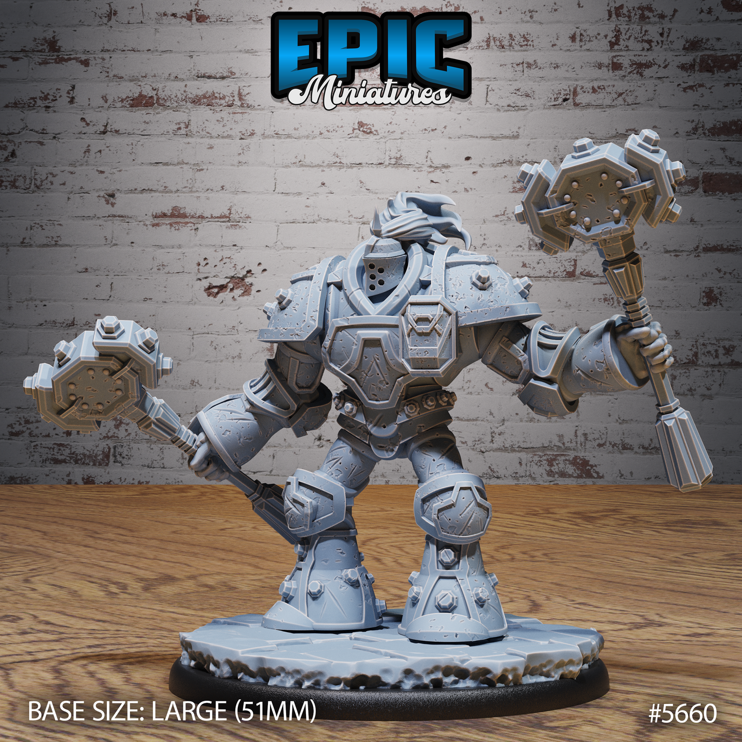 Queen's Knight Construct (3 Variants Available) - Epic Miniatures