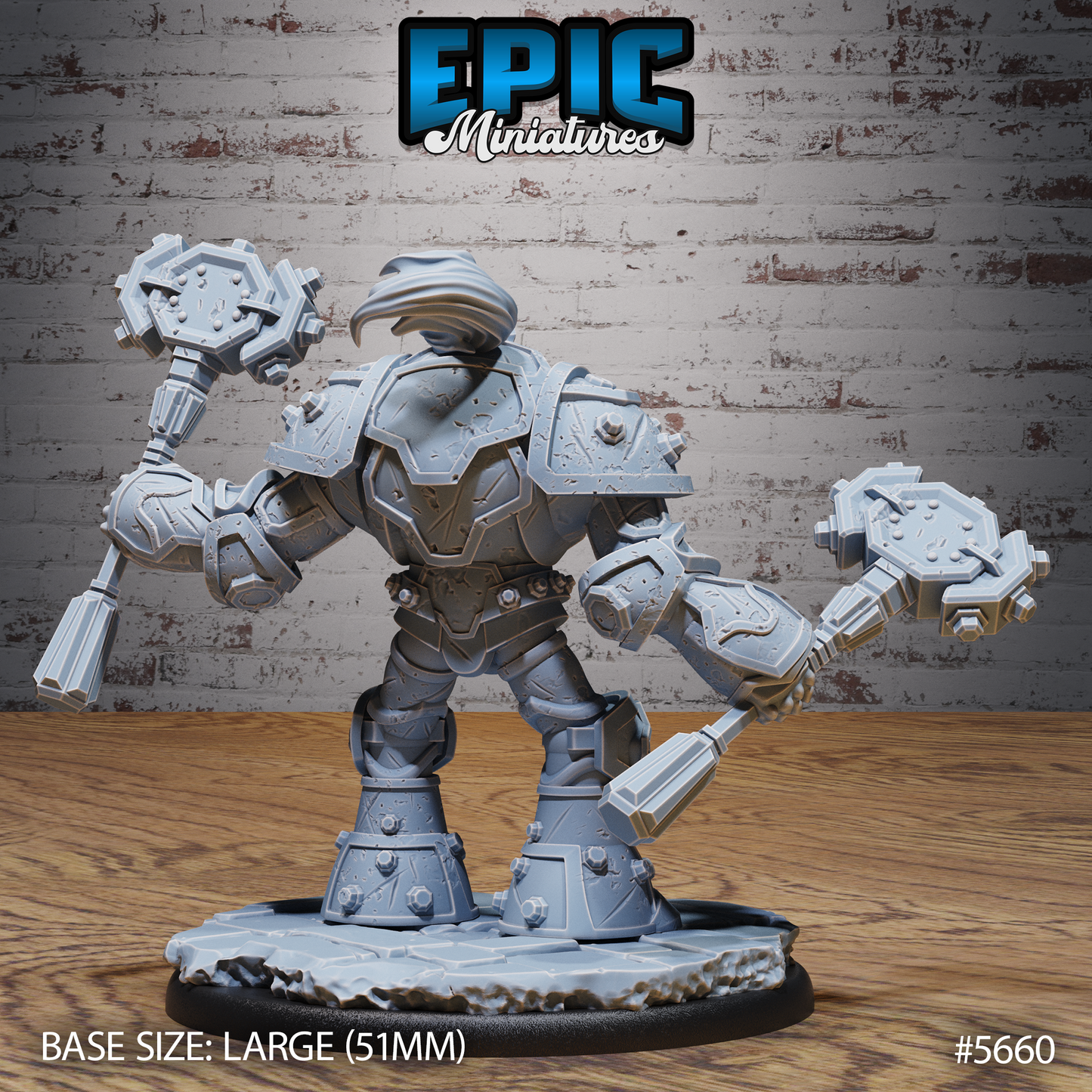 Queen's Knight Construct (3 Variants Available) - Epic Miniatures