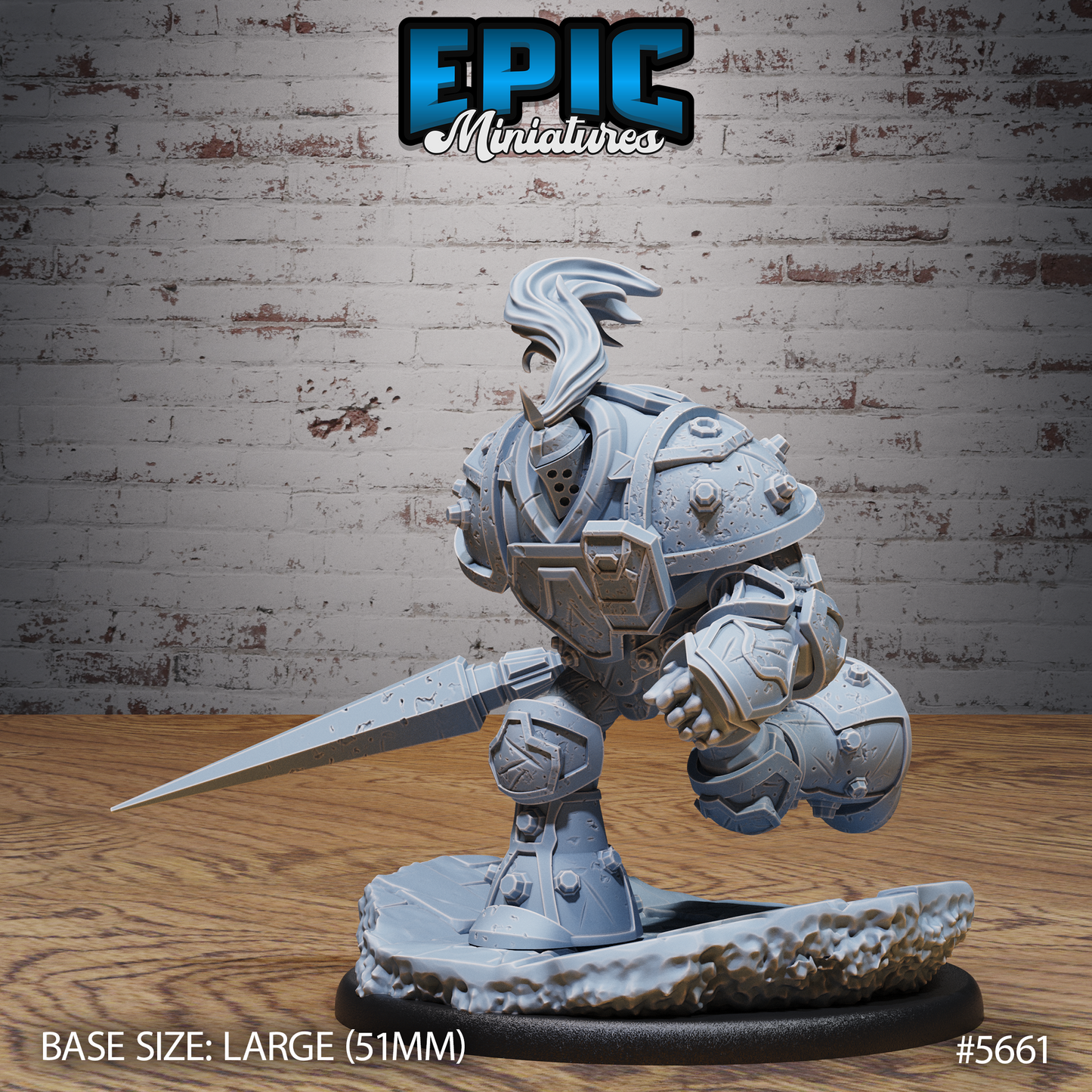 Queen's Knight Construct (3 Variants Available) - Epic Miniatures