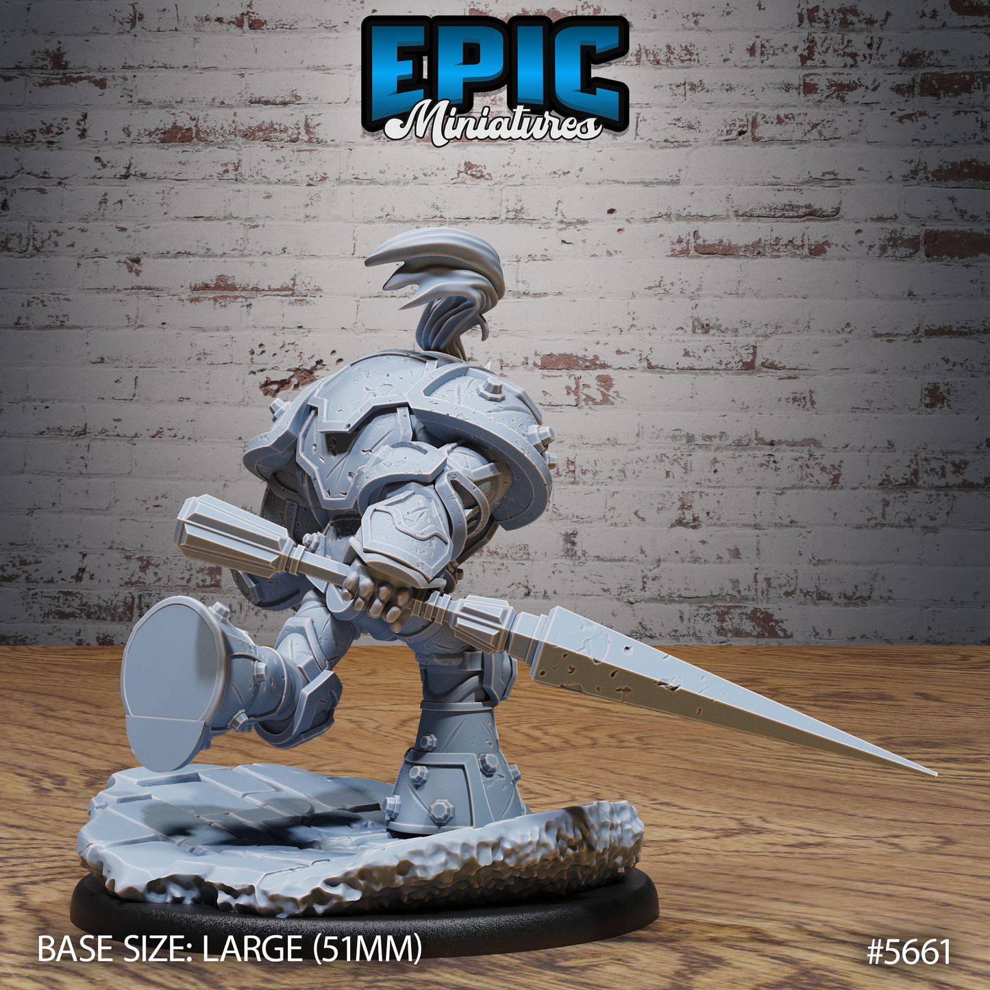 Queen's Knight Construct (3 Variants Available) - Epic Miniatures