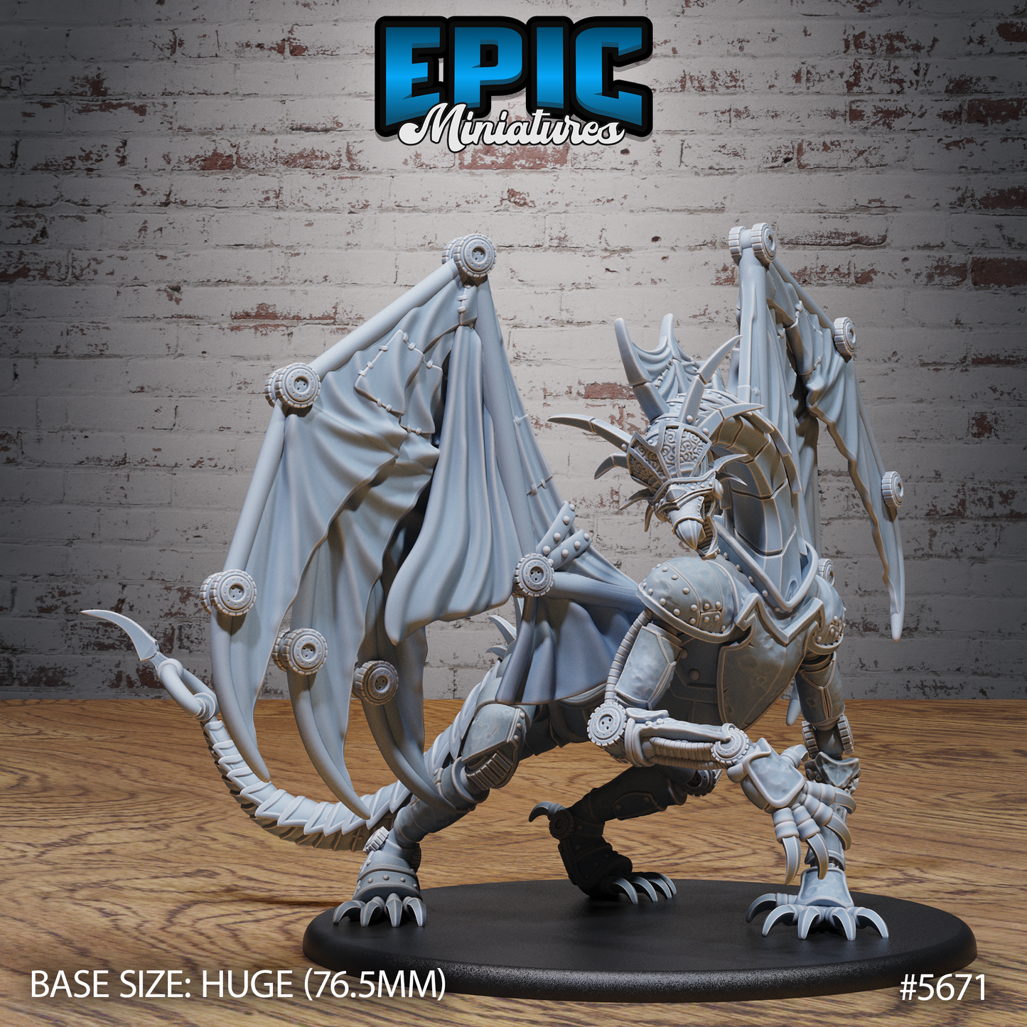 Dragon Construct (3 Variants Available) - Epic Miniatures