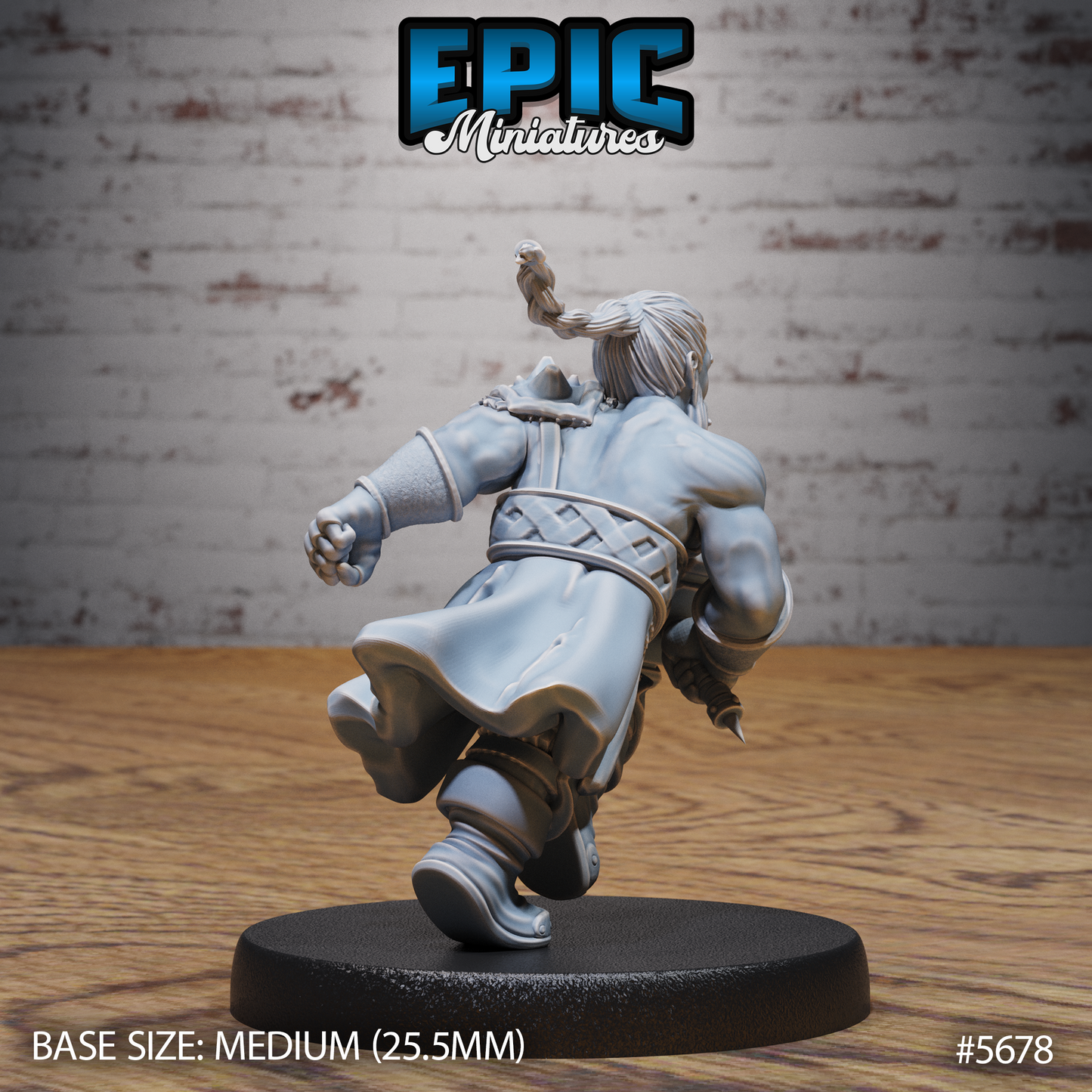 Mighty Dwarf (3 Variants Available) - Epic Miniatures