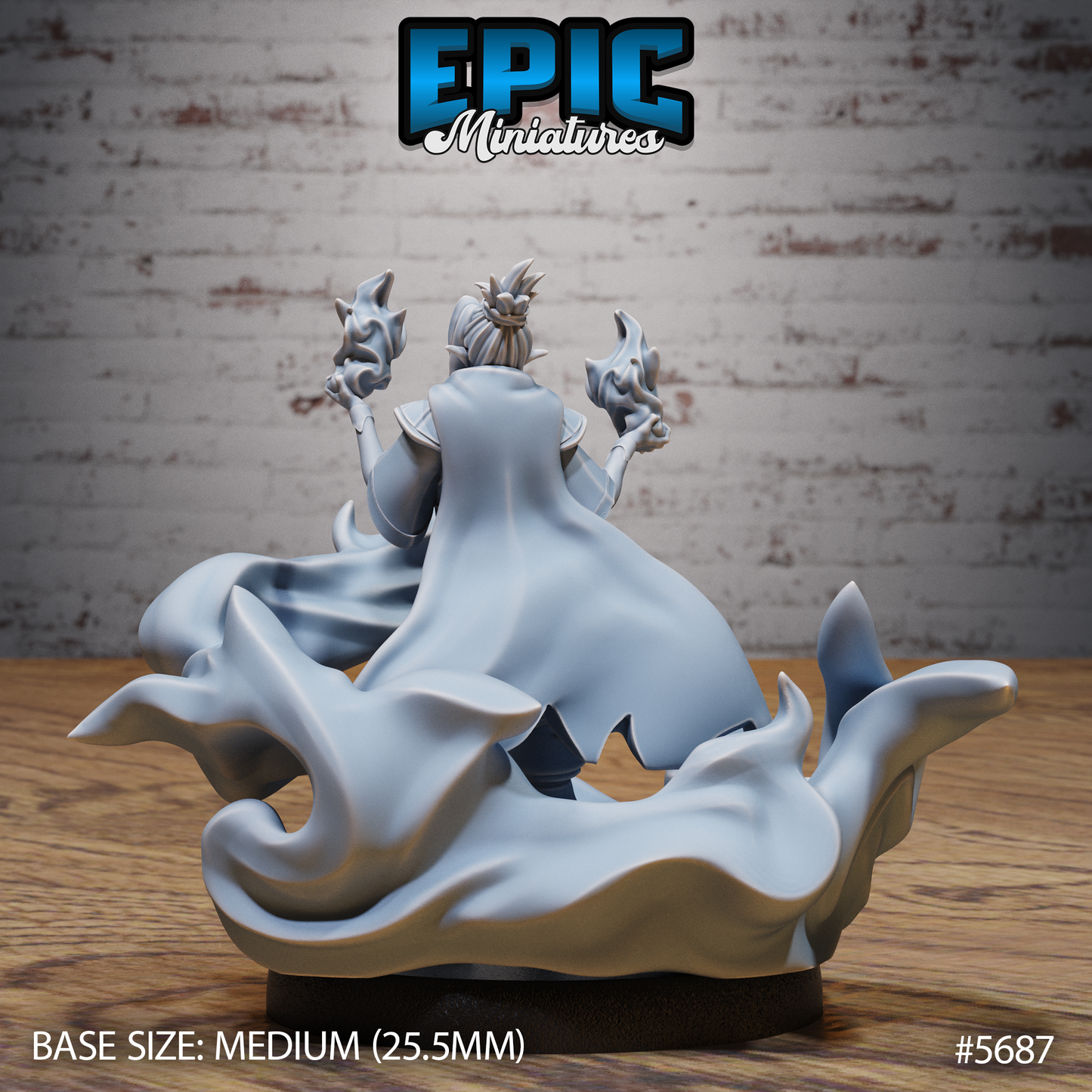 Dragonfire Sorcerer (3 Variants Available) - Epic Miniatures