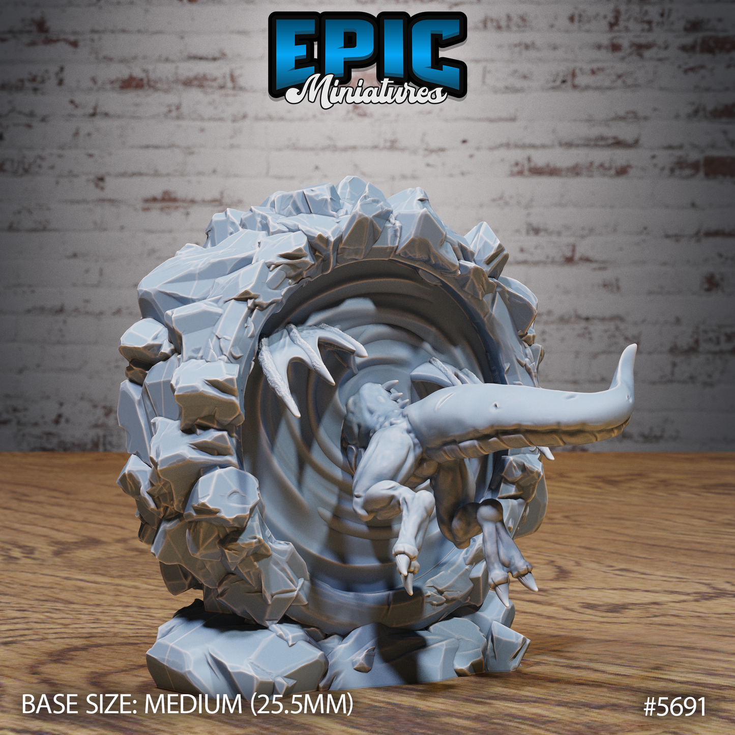 Abyss Drake (4 Variants Available) - Epic Miniatures