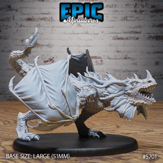 Angry Wyvern (3 Variants Available) - Epic Miniatures