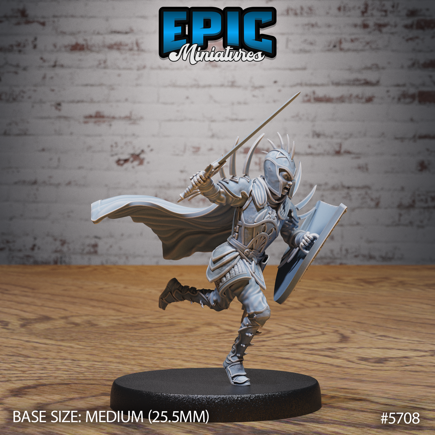 Dragon Huntress - Helmet (2 Variants Available) - Epic Miniatures
