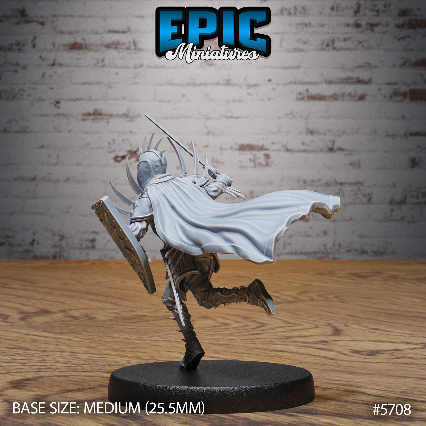 Dragon Huntress - Helmet (2 Variants Available) - Epic Miniatures