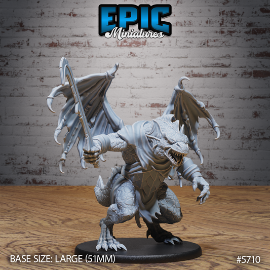 Draconian Warrior (3 Variants Available) - Epic Miniatures