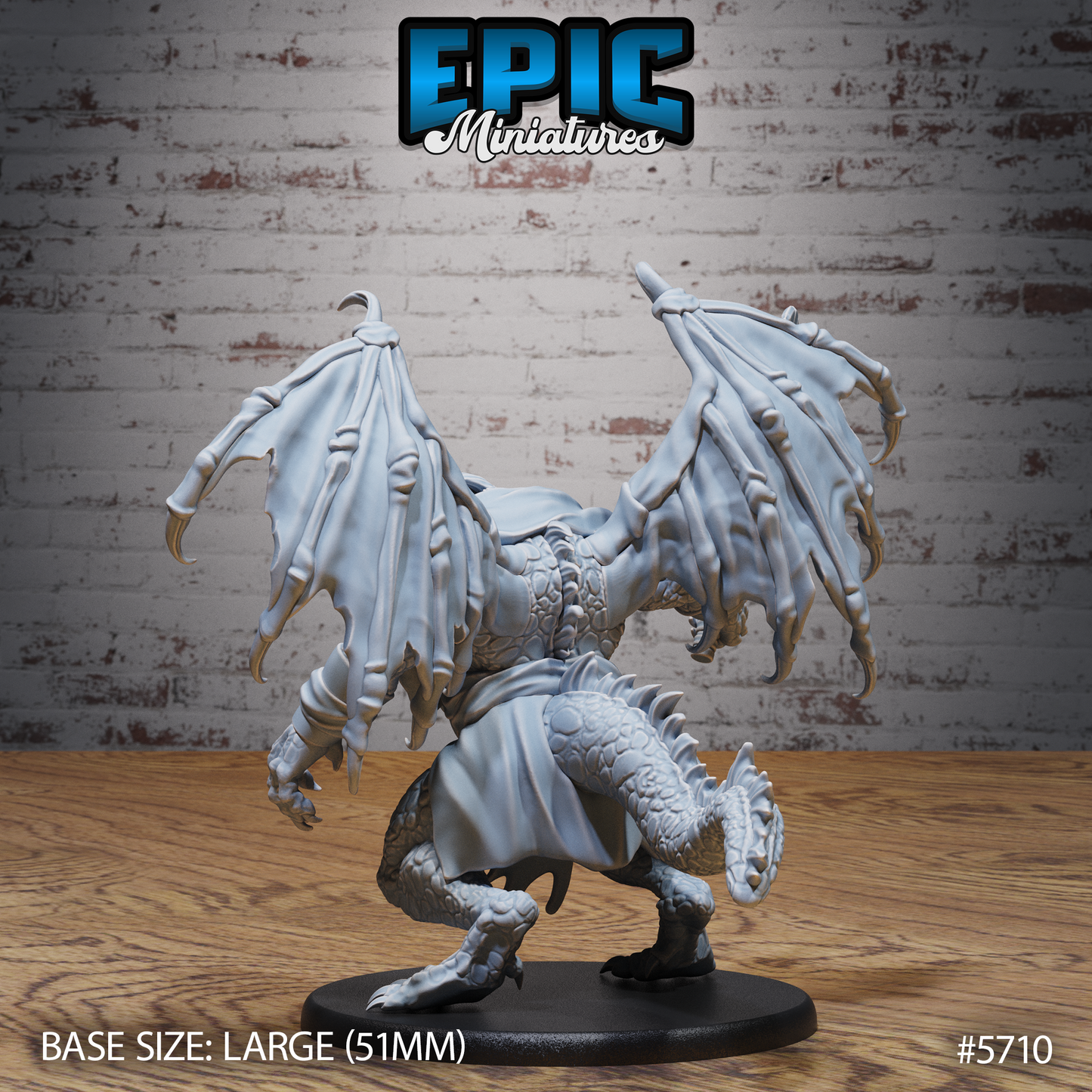 Draconian Warrior (3 Variants Available) - Epic Miniatures