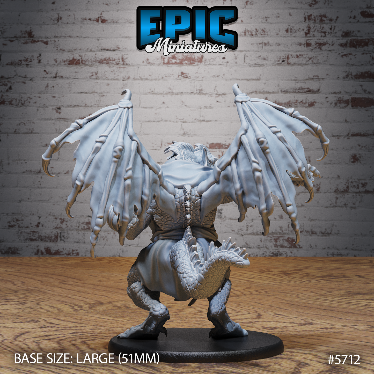 Draconian Warrior (3 Variants Available) - Epic Miniatures