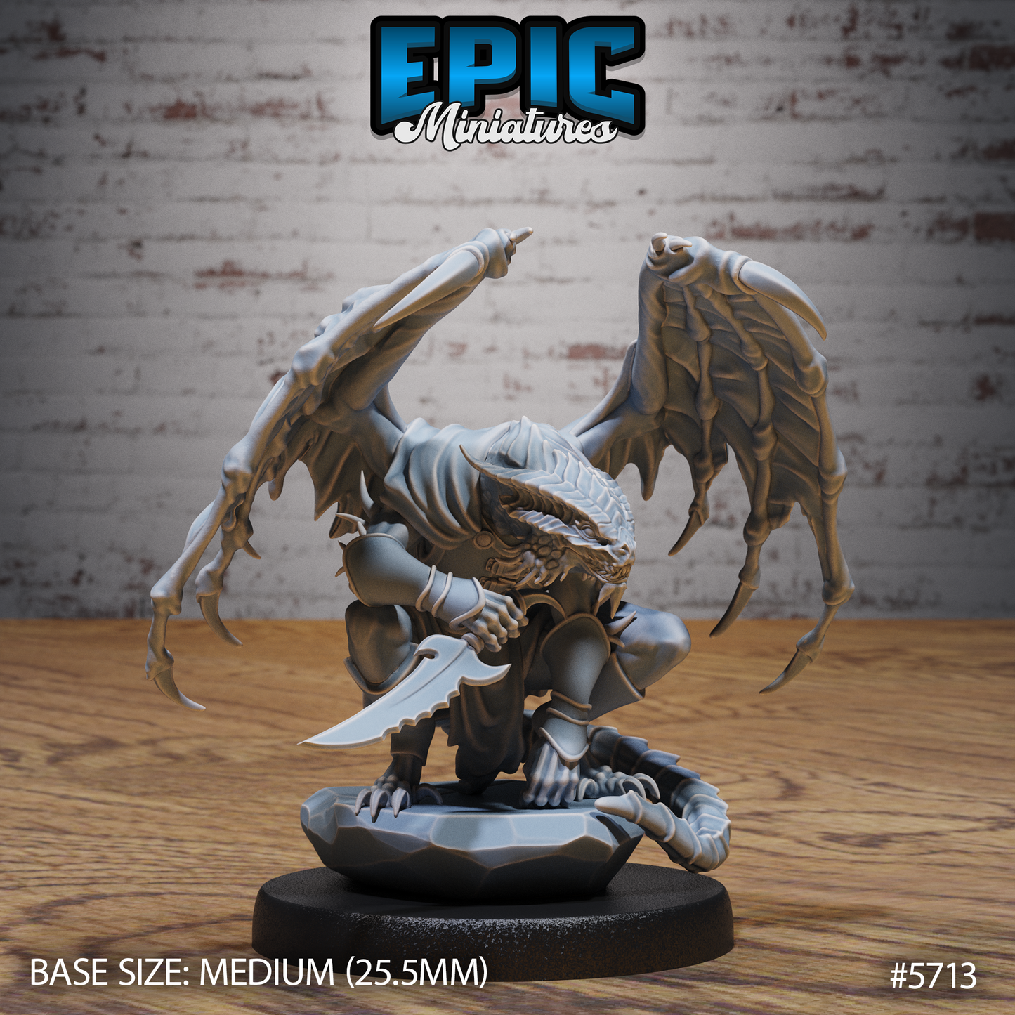 Draconian Rogue (3 Variants Available) - Epic Miniatures