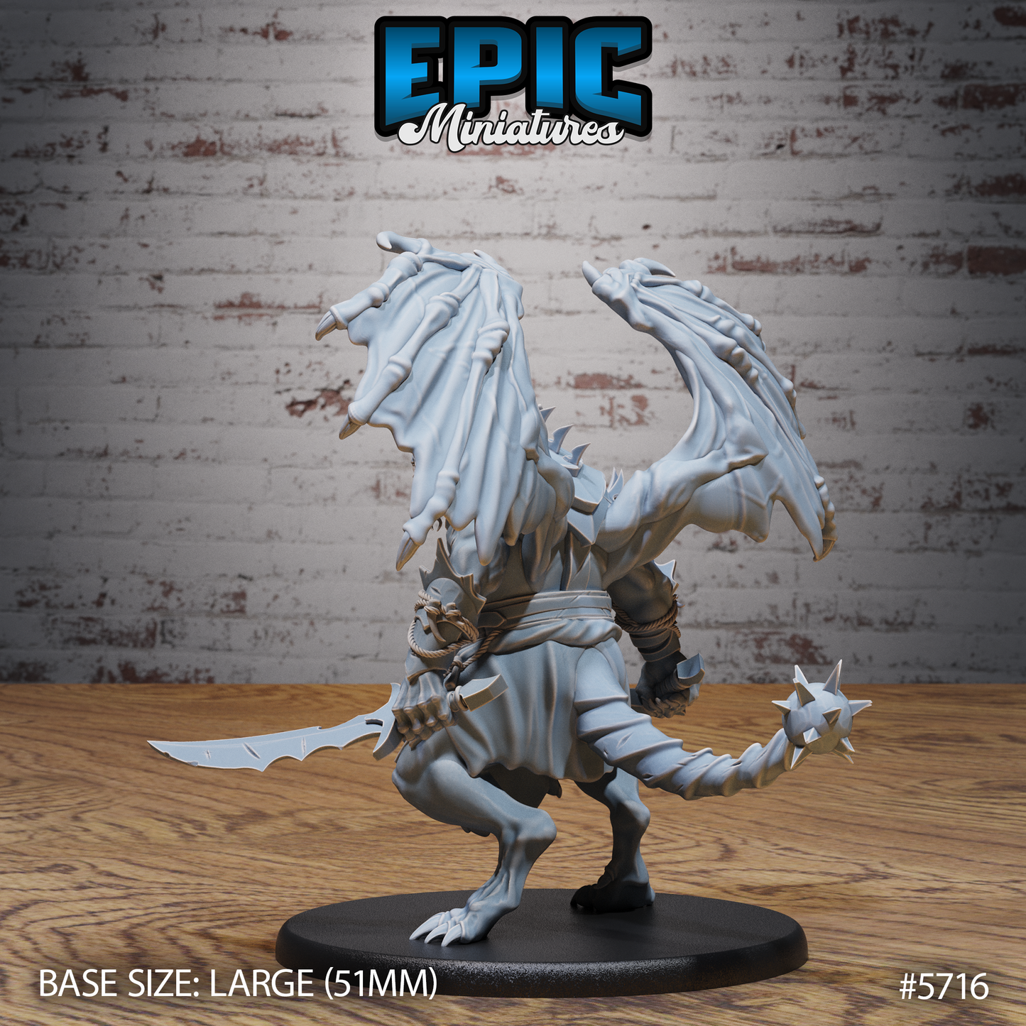 Draconian Butcher (3 Variants Available) - Epic Miniatures