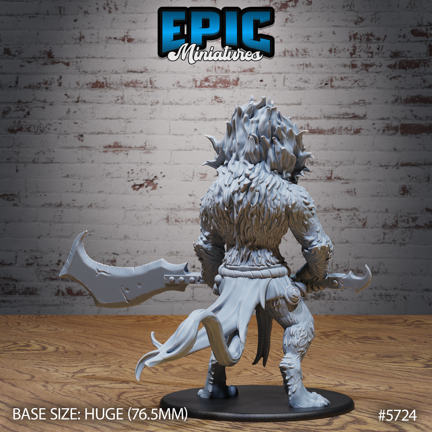 Abyssal Demon Lord (4 Variants Available) - Epic Miniatures