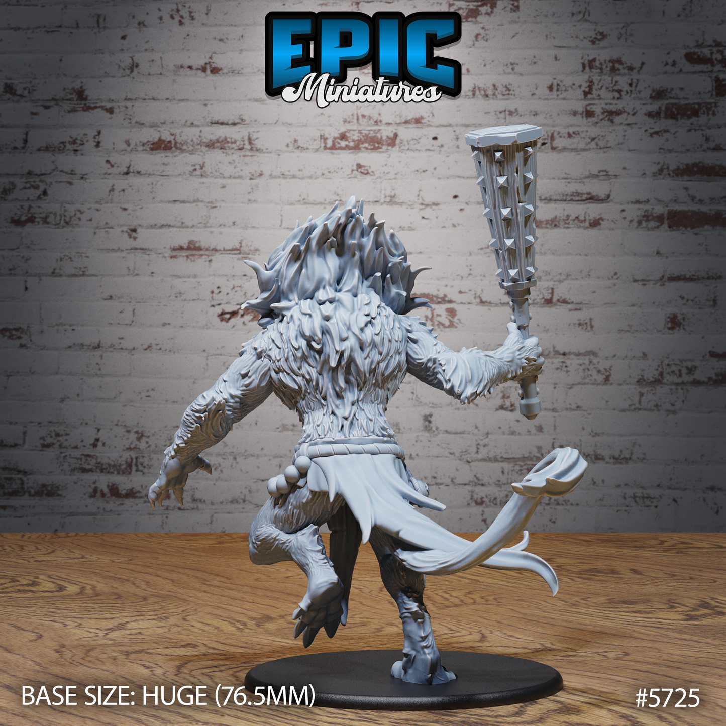 Abyssal Demon Lord (4 Variants Available) - Epic Miniatures