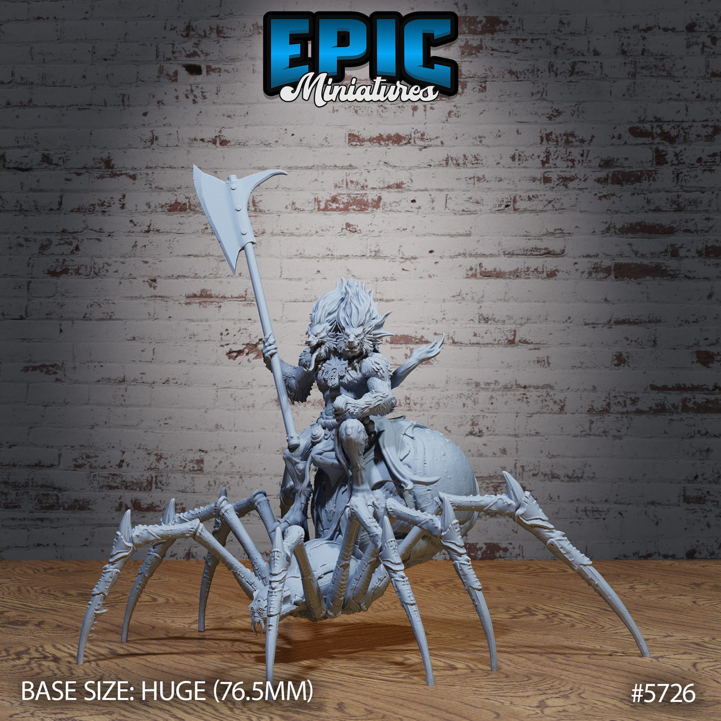 Abyssal Demon Lord (4 Variants Available) - Epic Miniatures
