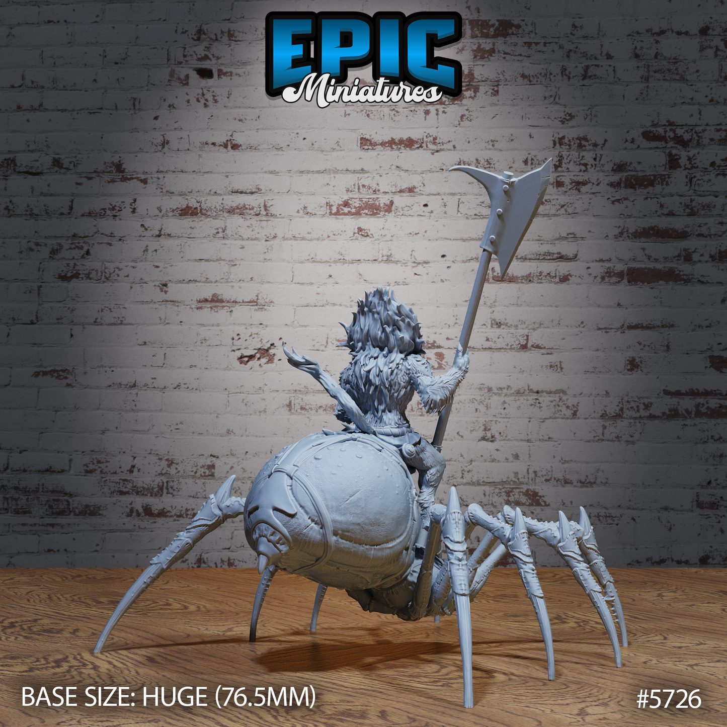 Abyssal Demon Lord (4 Variants Available) - Epic Miniatures