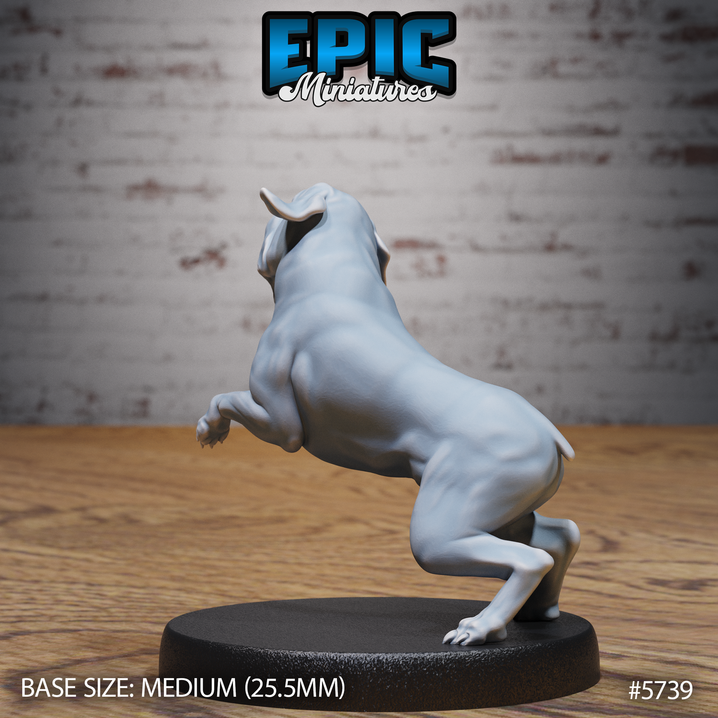 Mastiff War Dog (3 Variants Available) - Epic Miniatures
