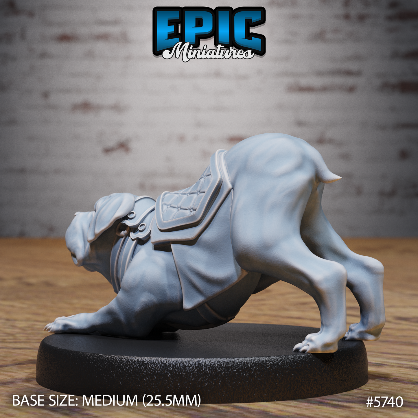 Mastiff War Dog - Mount (3 Variants Available) - Epic Miniatures