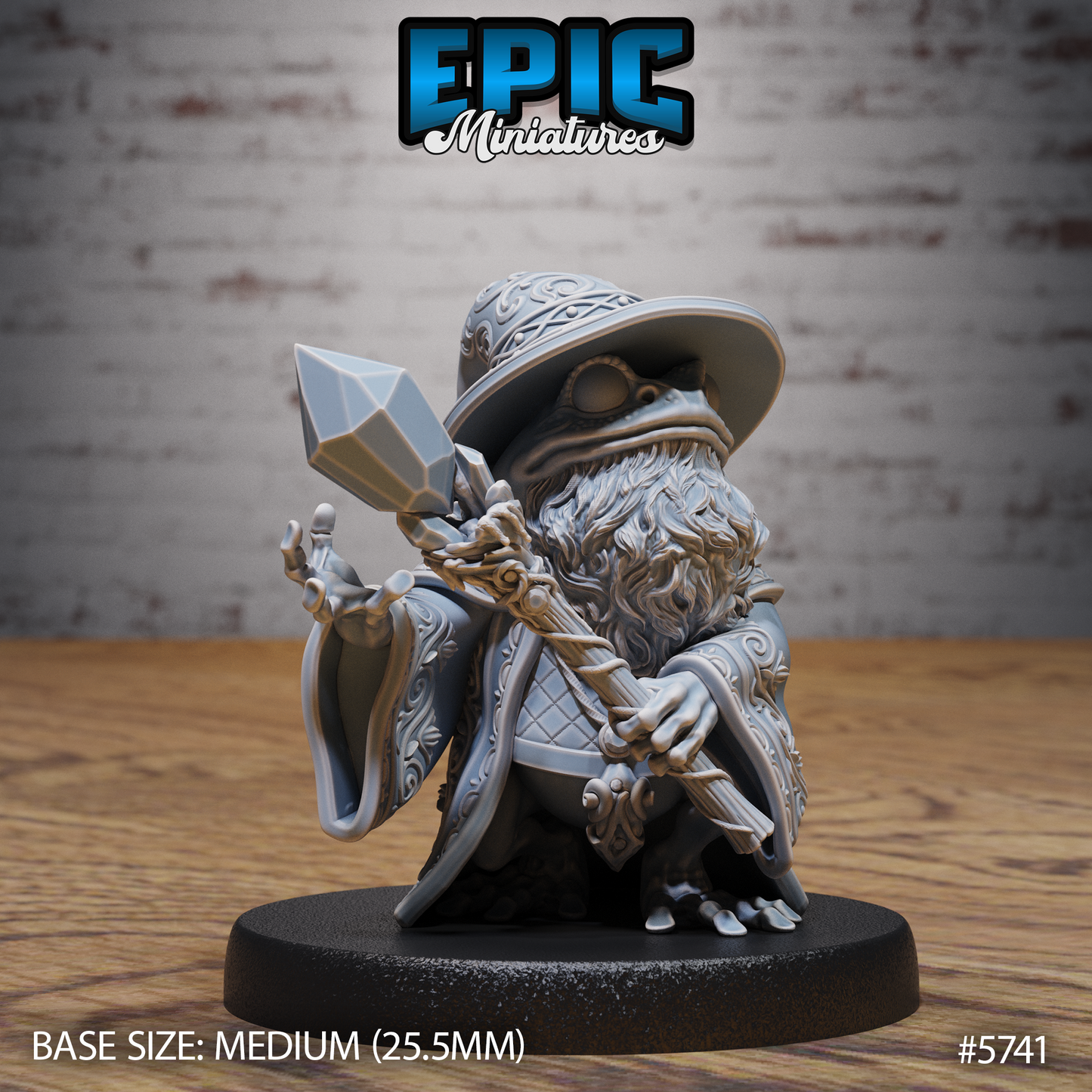 Frog Wizards (3 Variants Available) - Epic Miniatures