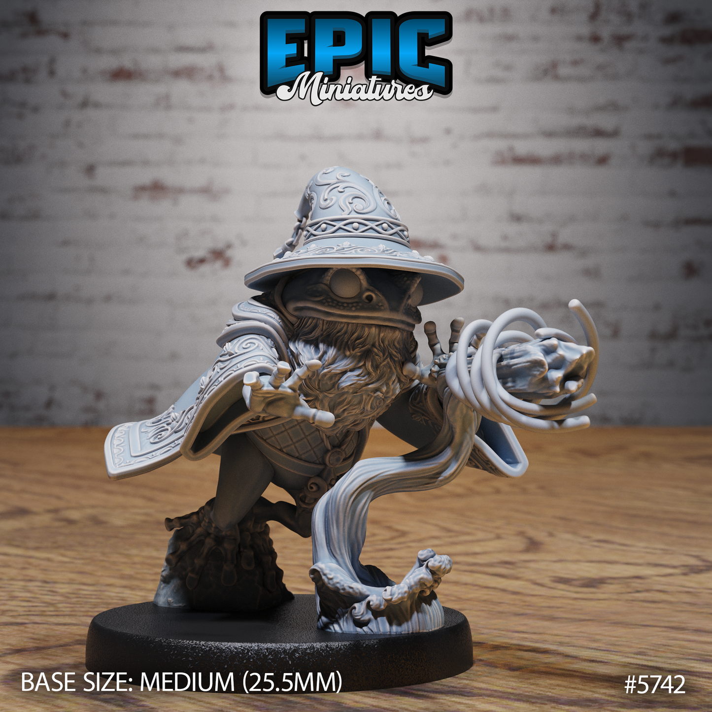 Frog Wizards (3 Variants Available) - Epic Miniatures