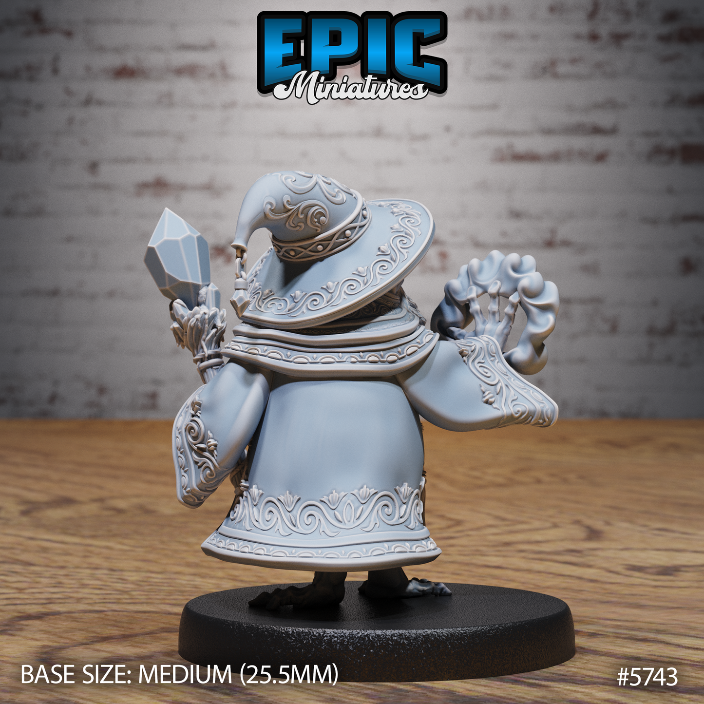 Frog Wizards (3 Variants Available) - Epic Miniatures