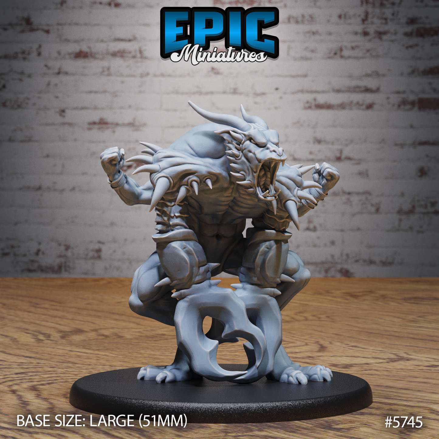 Glabrezu, Classic Crab Demon (3 Variants Available) - Epic Miniatures