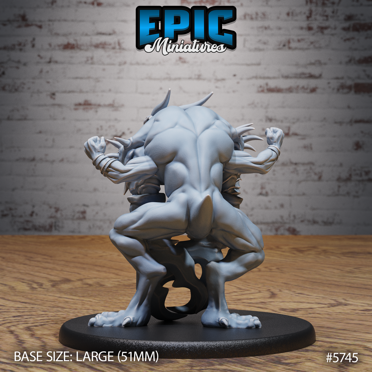 Glabrezu, Classic Crab Demon (3 Variants Available) - Epic Miniatures