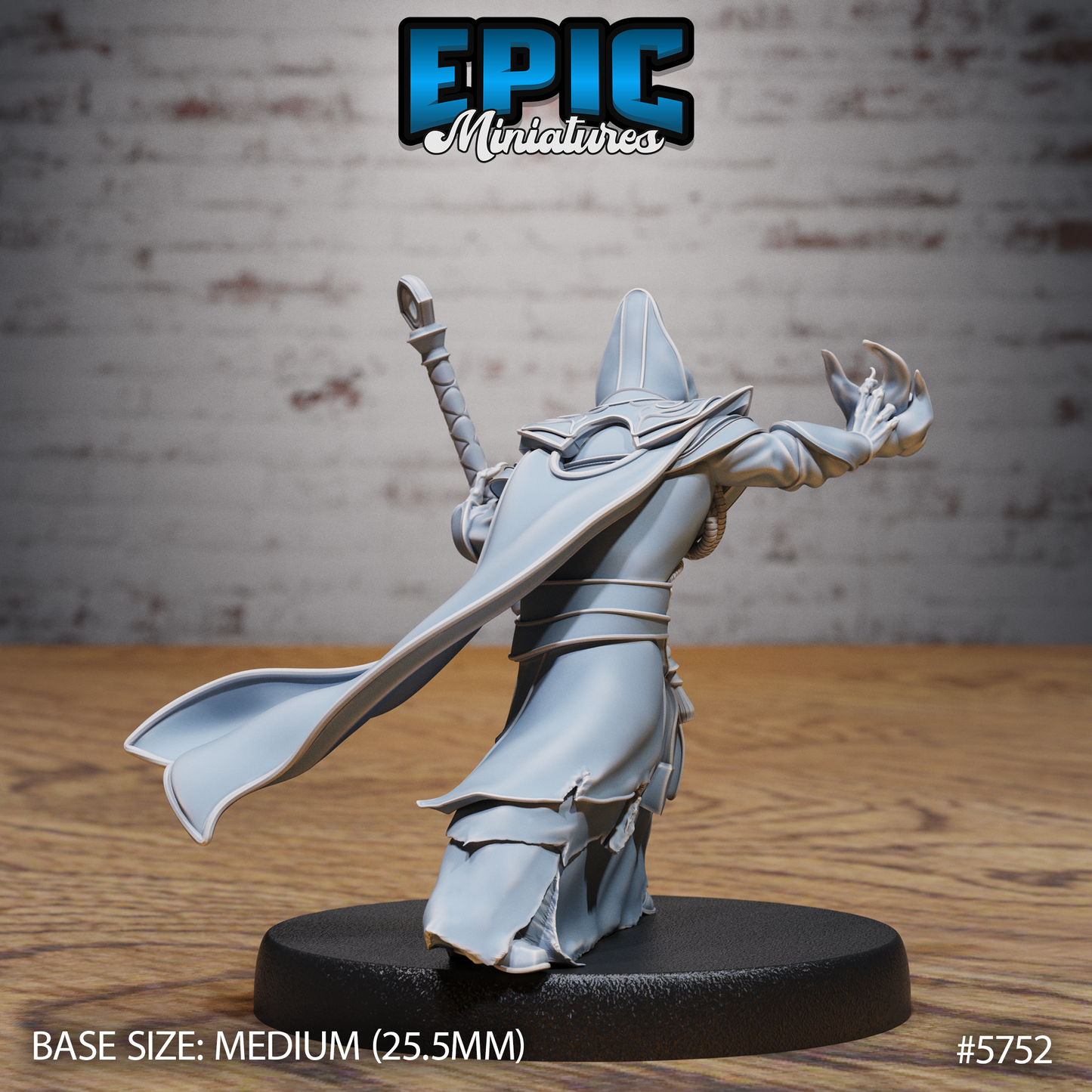 All Seeing Eye Mage (3 Variants Available) - Epic Miniatures