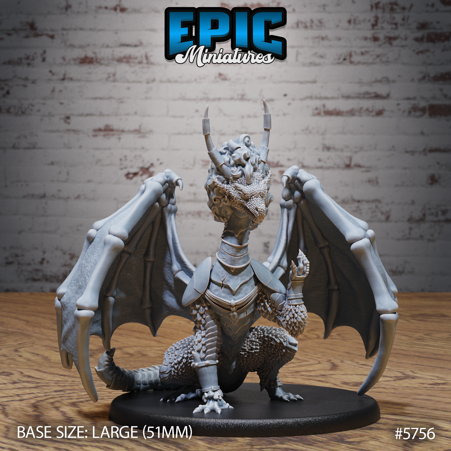 Cult Dragon (3 Variants Available) - Epic Miniatures